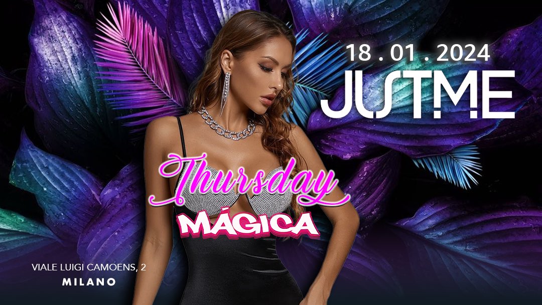 bystaff's tweet photo. Giovedì 18 gennaio consigliamo per un aperitivo in centro a Milano il JustMe.
Ingresso unico * 15€ dalle ore 20 alle 22 e comprende :
- Aperitivo a buffet
- 1 drink a scelta 
- Ingresso party dj set serata “Magica”.

* Ingresso consentito solo previo accredito in lista nominale https://t.co/S8QgDRwlgI