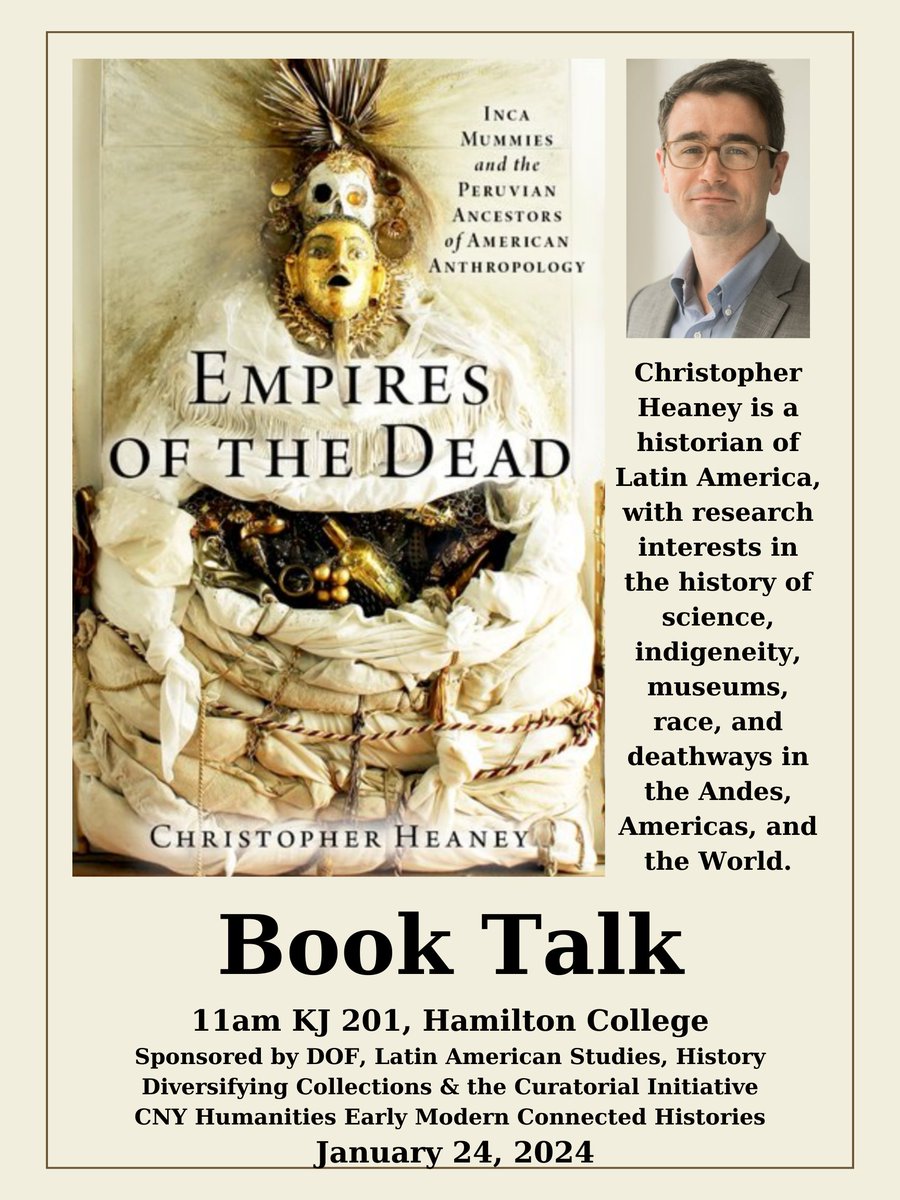 NewWorldNature1's tweet photo. @HamiltonCollege Welcomes @chrheaney next week for a book talk as part of the CNY Humanities Corridor and #diversifyingcollections https://t.co/19IoKirAv6