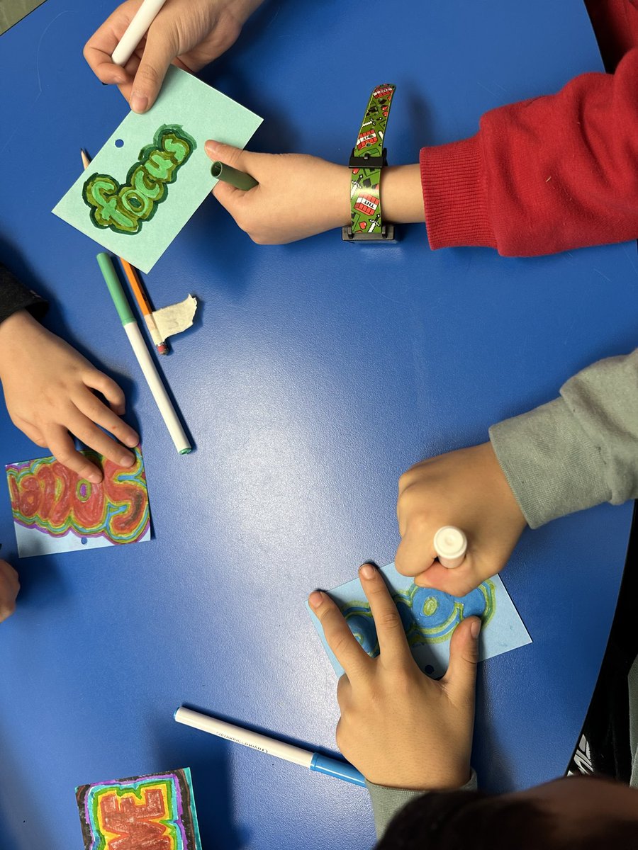 MsDejonge's tweet photo. Grade 3s are working hard to finish their power words and paragraphs for 2024! I can’t wait to hang these in the classroom to help remind students of their goals for the year!! @MunnsPs https://t.co/tC9cZP4a5w