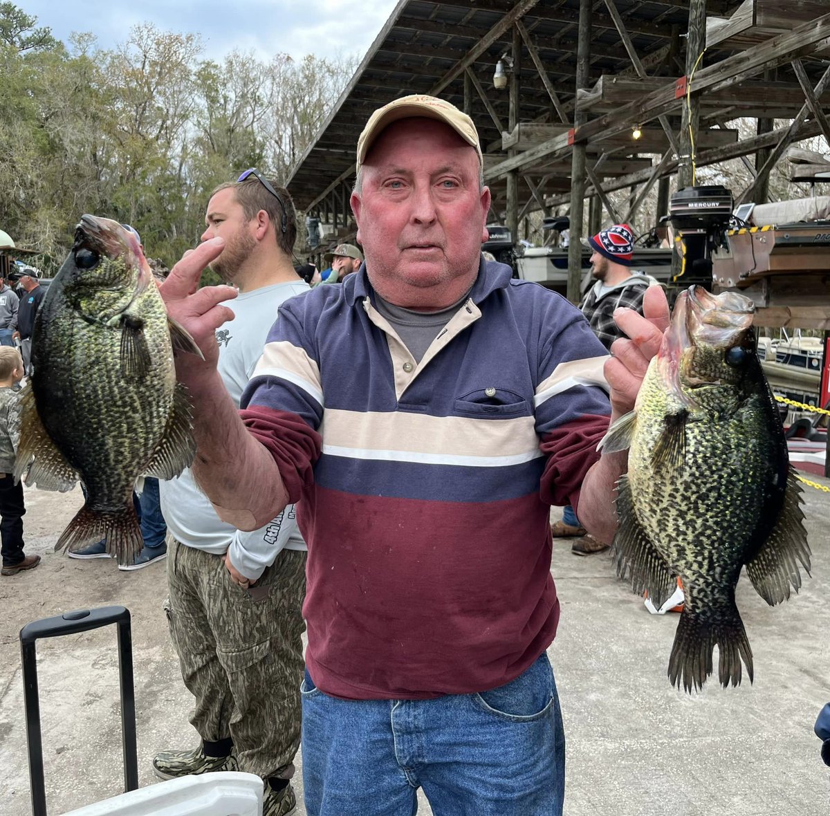It was a great weekend for fishing on the St. Johns River in West Volusia! 🎣
Congratulations to Terry Barker who won the Berkeley LaBaw Memorial Speck Tournament with 28 pounds of crappie in two days!

#crappie #visitwestvolusia