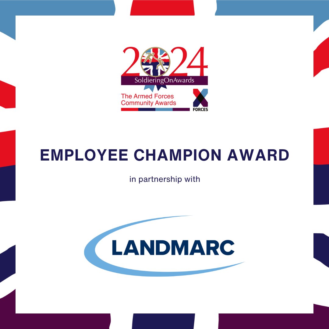 We’re proud to support our #ArmedForcesCommunity by sponsoring the new Employee Champion category at this year’s @SoldierOnAwards. The nomination window is now open, who will you nominate? #SOA2024 #ArmedForces #WhoDoYouKnow #MilitaryFamily rb.gy/kxxjv9