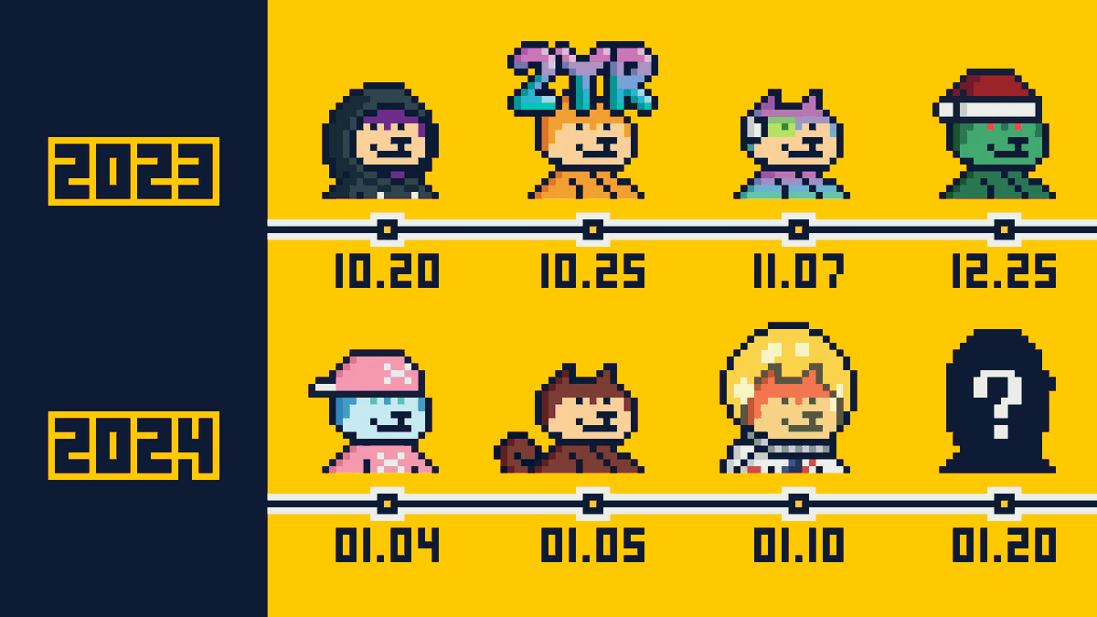 Our next Wardrobe release will be one that rewrites the rule books 📖

We have teamed up with a Solana heavyweight for a pixelated trait launch that will redefine the way we look at rarity. ✨

Launching this week only at <a href="/thewardr0be/">Wardrobe</a>