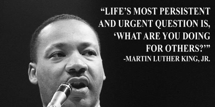 Today we celebrate Martin Luther King, Jr and his service, his sacrifice & his love for others. #MLKJrDay  #MLKDay #NV03