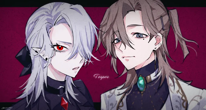 Torpor #くろのあとりえ #KuzuArt #かな絵
