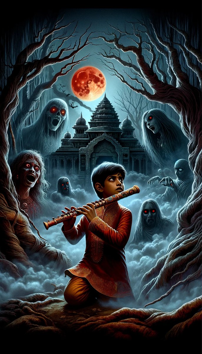 NightScreams0l0's tweet photo. Uncover the eerie whispers of "Arjun and the Cursed Flute" – Chapter 1 is now alive with a melody that beckons the brave. Can Arjun resist its haunting call? Your spine-chilling journey begins here: https://t.co/CAIOhabwZb
#TrueStory #HorrorMovies #horror #scary #movie #film https://t.co/aMIUDQg1Sf