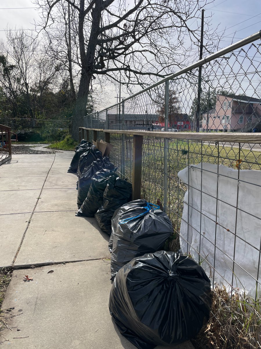 Thanks to everyone who supported our MLK Service weekend - from the City's Office of Neighborhood Engagement to City Sanitation to our volunteers who came out to rake and bag leaves, clean up our site, and distribute books through our Imagination Stations!