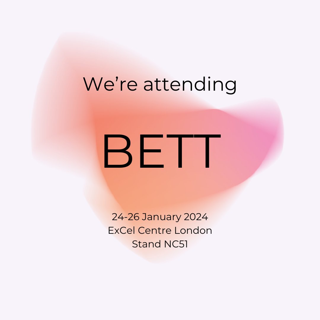 We're headed for @Bett_show 🚀 Are you? 🎉 Together with @Aschehoug, we'll showcase how #AugmentedReality textbooks have been rolled out across schools from K1-12 in Norway - and how to get started with #AR! 📆 Let's meet at NC51 on Thursday at 2 pm