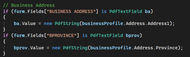 willydotnet's tweet image. I use a combination of different packages to pre-fill PDFs in @dotnet . When working in fintech its essential to be able to work with all types of documents as most systems are still heavily paper based. #PdfAcroForm #PdfSharp