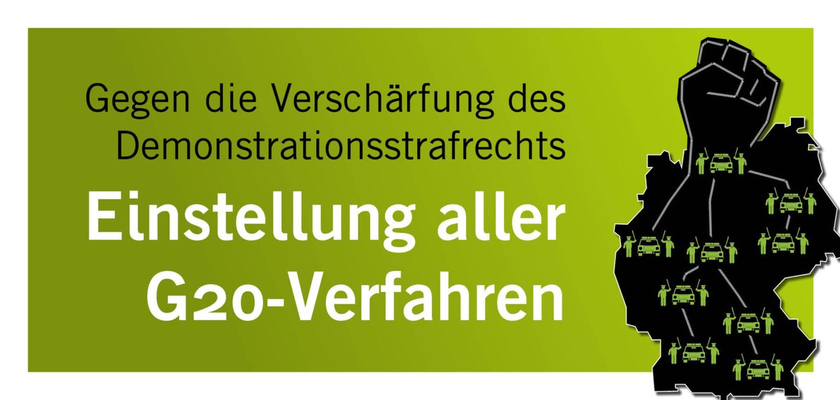 7 Jahre nach dem G20-Gipfel beginnt am Donnerstag erneut ein Großprozess gegen Gipfelgegner*innen. Im Komplex "Rondenbarg" sind bereits 2 Prozesse gescheitert, trotzdem ist der Verfolgungseifer der StA ungebrochen. Unsere Solidarität mit allen Angeklagten rote-hilfe.de/news/bundesvor…
