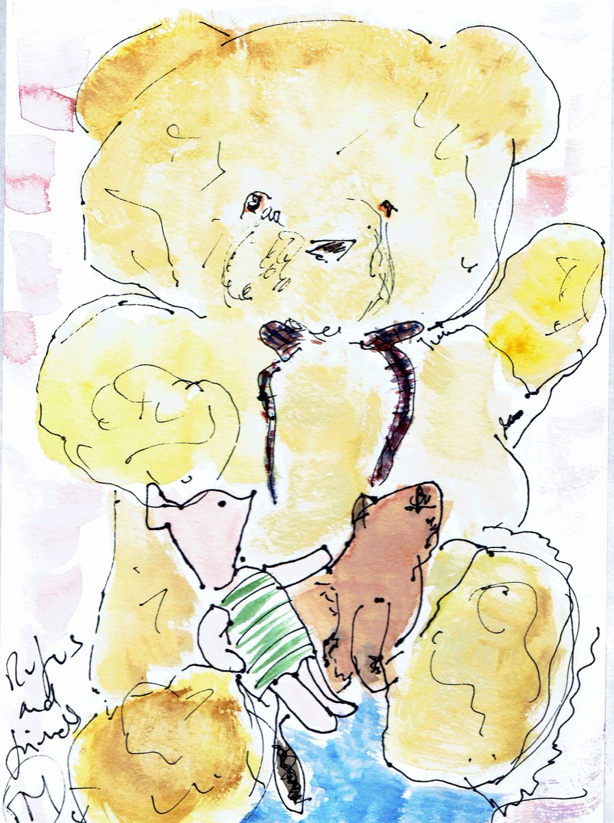 madeleinemaste4's tweet image. Piglet in the
armchair
is ever so
homely🏡💕🐾
or it would be
if he was
At Home.
Meanwhile
Ther Bear
takes some
warming
exercise💫
#starjumps 🌟🌟
Here's Piglet
with some other
pals, also in a
chair - big Rufus🧸
bear, and Pursha x