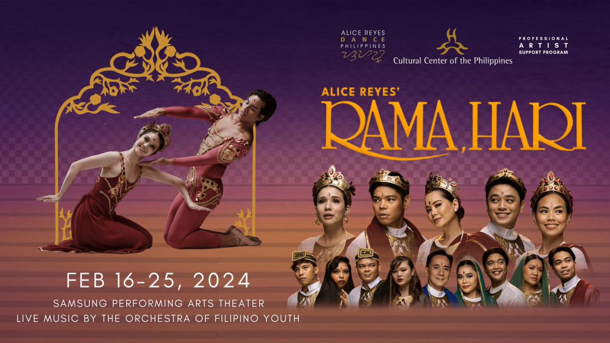 JmoNation's tweet photo. We’re baaack! #RamaHari2024 #Ravana #ARDP #AliceReyesDancePhilippines #CCP #JonelMojica https://t.co/bHNd392Q8W