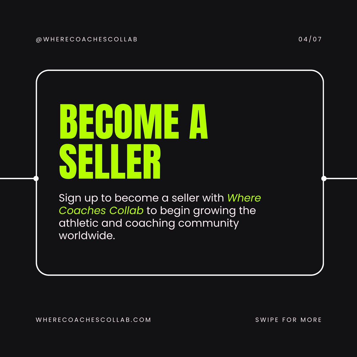 wherecoachesco's tweet photo. We are happy to introduce Where Coaches Collab. 

Buy and sell athletic resources from coaches worldwide.

Join our community today! https://t.co/rJHDylREnS https://t.co/LU7kdCRf2a