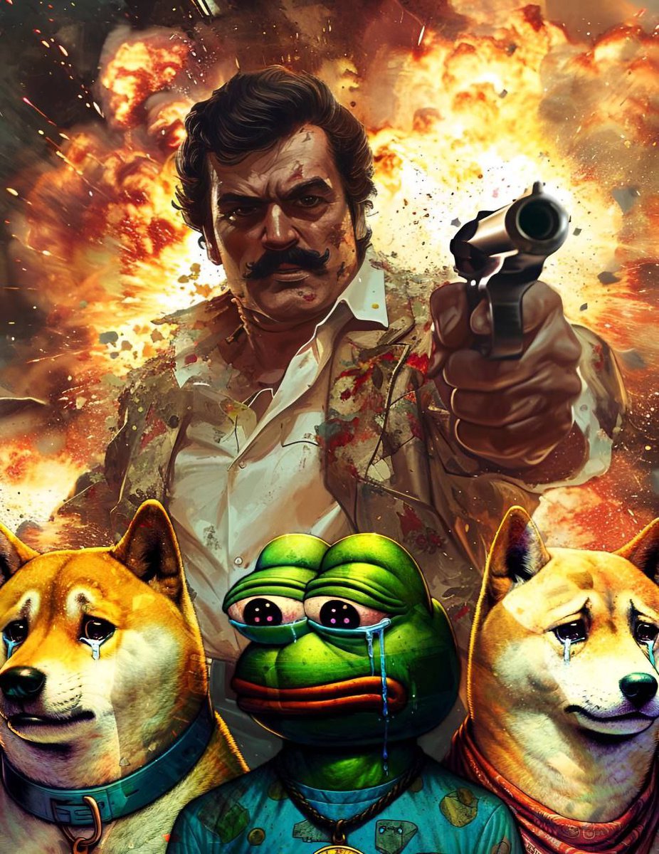 aristeiaempire's tweet photo. @Yourpop8 $PABLO @NarcosLand 
Check this out
Best community coin launches on 22th January..Then online video game like Age of Empires in Narcos world and NFTs.Most active community online right now.Dont be late this is going in top amigoo https://t.co/SMSDcNLtI1