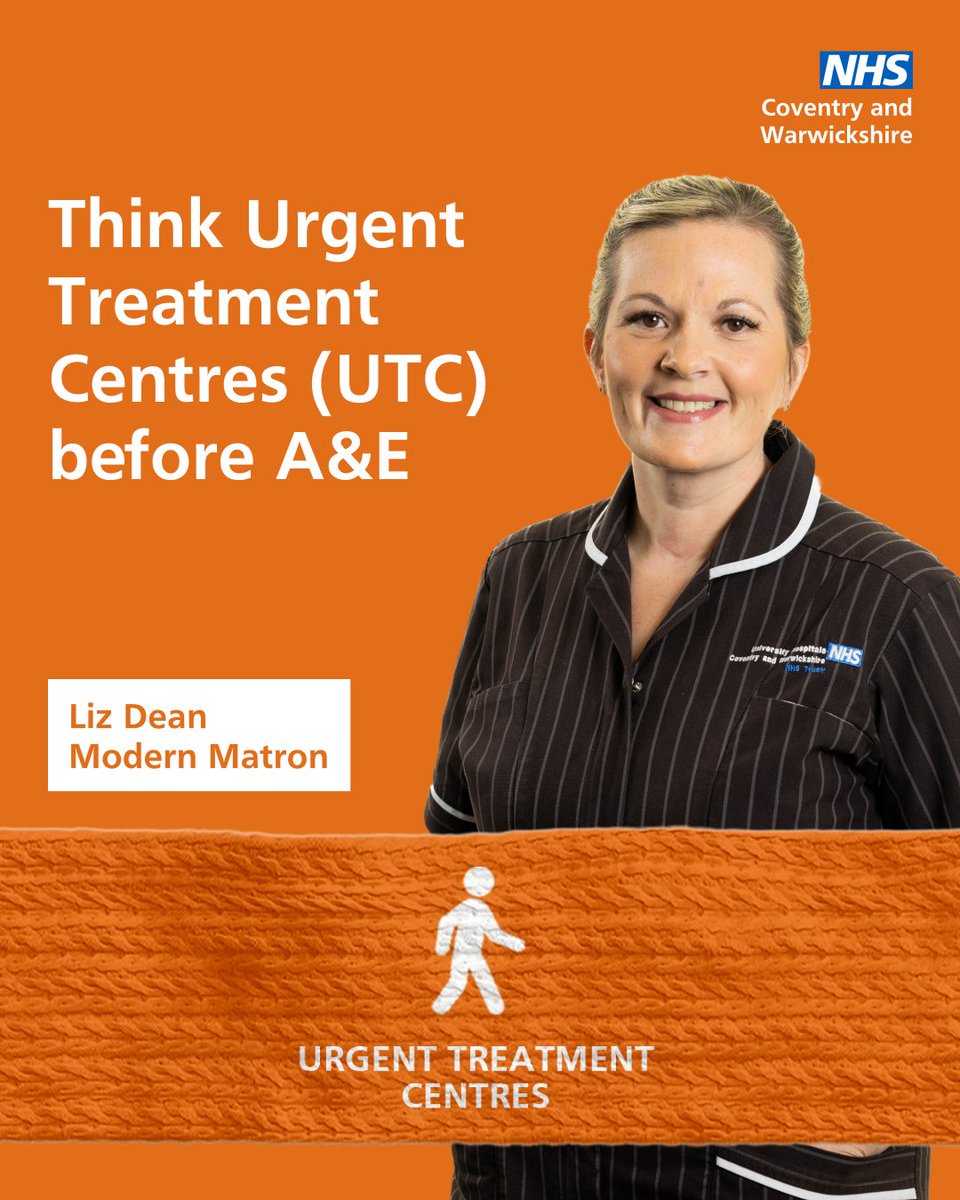 happyhealthycw's tweet photo. Urgent treatment centres provide medical help when it's not a life threatening emergency. They can help with many of the common problems people go to A&amp;E for, often without the longer waits. https://t.co/XXVOiogIMh https://t.co/f5hTAnkG9b