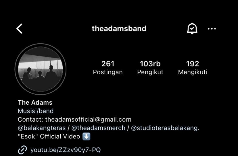 kolonigigs_'s tweet photo. Poto profilnya The Adams kok bertiga doang? Ada yang out kah personilnya? 😨🥹 https://t.co/iSNNhc073P
