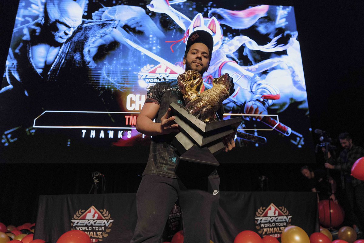 TWT Champion! Alhamdulillah! Grateful for Allah's kindness. Tekken 7 changed my life, and the elusive trophy is finally in my cabinet. This journey has been emotional and surreal. Thanks for the love, prayers, and support! Can't believe what I've achieved. Pakistan Zindabad! 🇵🇰