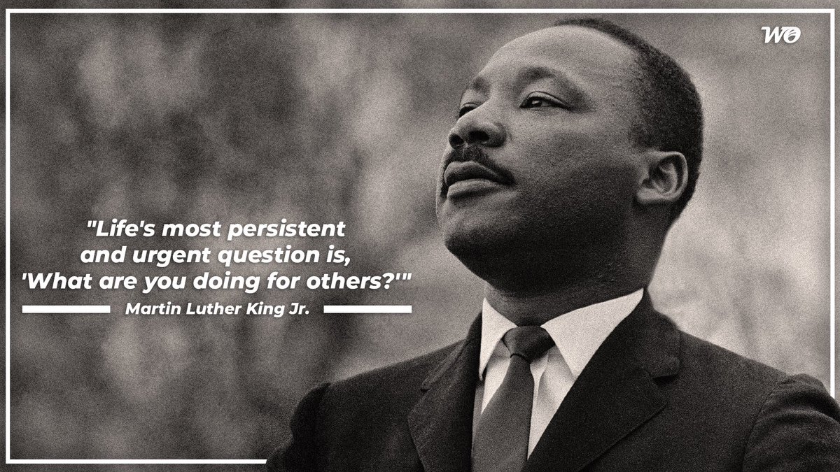 Today we honor the life and legacy of Dr. Martin Luther King Jr.

#MLKDay2023 
#WeareOne