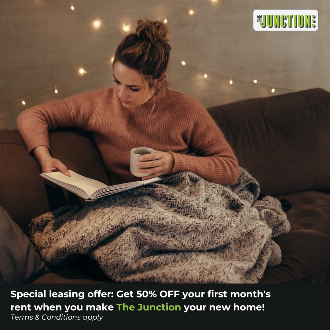 🔥❄️ Baby, it's cold outside, but it's warm and cozy at The Junction Apartments! ❄️🏡✨

50% OFF your first month's rent when you make The Junction your winter retreat! 🌟❤️ 

Contact our leasing office today!

3201 E Park Row Dr, Arlington, TX 76010
(817) 522-3895

#WarmAndCozy