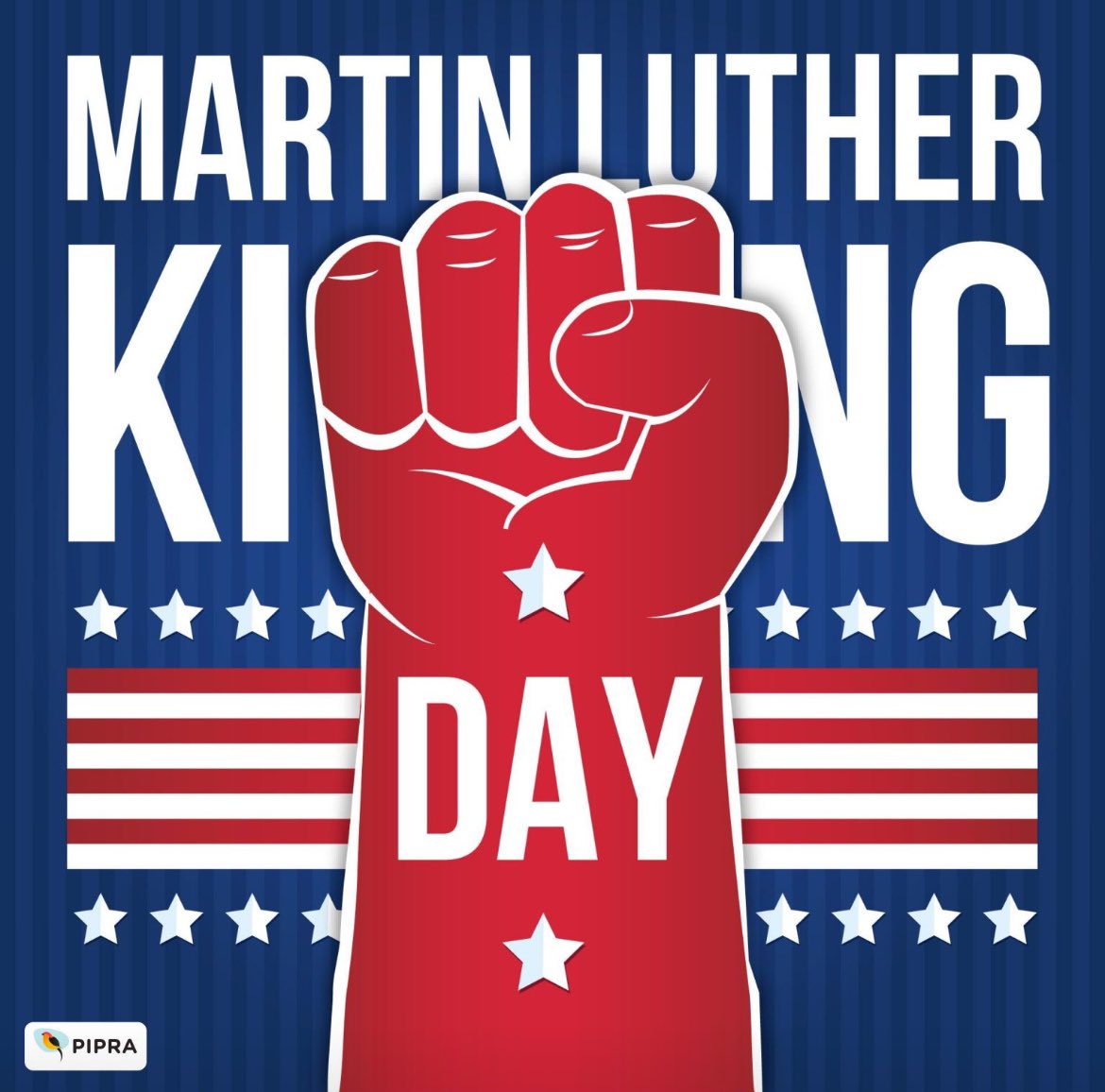 On #MLKDay, PIPRA Solutions celebrates Martin Luther King Jr.'s legacy, advocating unity and justice. Let's strive for a future where character matters most. 🤝✊ #Equality #DreamBig