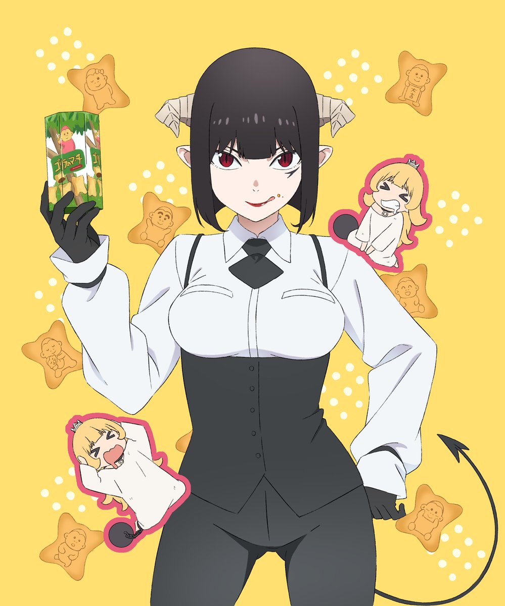 「先ほど放送した姫様2話、ゴリラのマーチパート作監担当させて頂きました!  キュイ」|いさかのイラスト