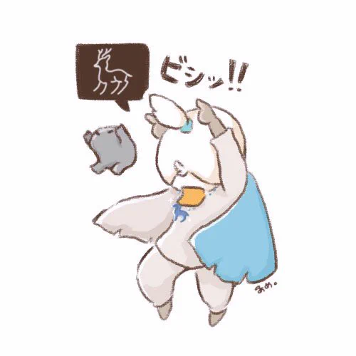 鹿さんに敬意のポーーーズ!(?)  #thatskygame #sky星を紡ぐ子どもたち