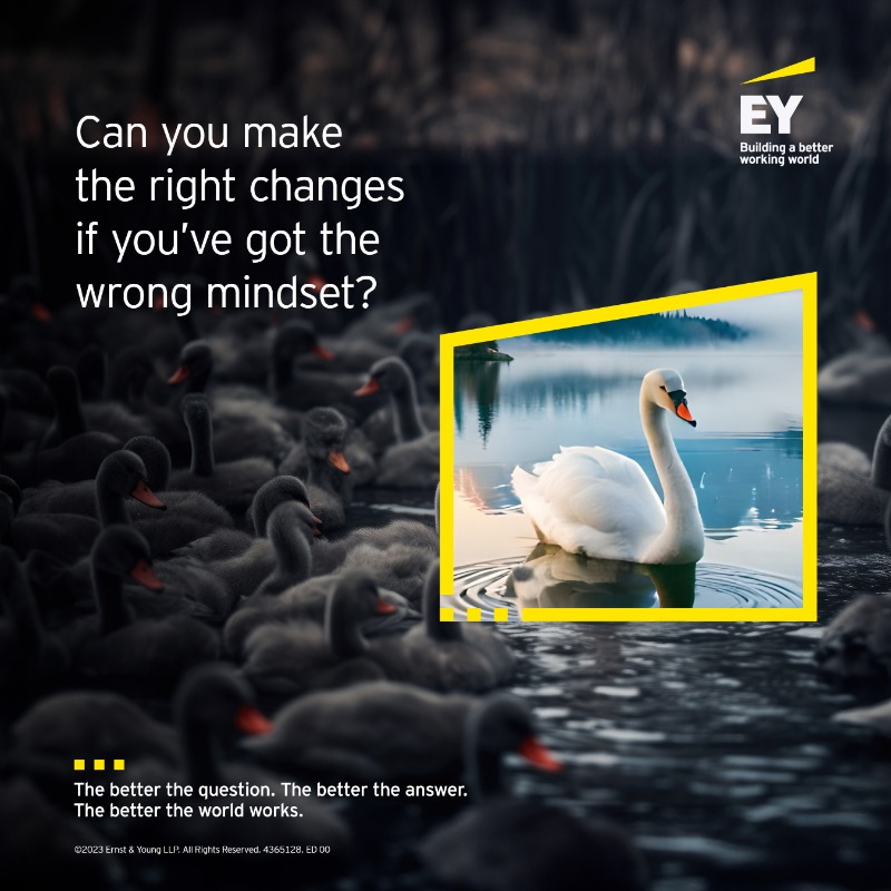 EYCanada's tweet photo. What happens when transformations aren’t working? In our latest thought leaderships, we learn how to solve transformation pitfalls, mobilize a workforce and drive transformation success. Read here: https://t.co/9NEF8y0vwB
#EYCanada #HumansAtCentre #TransformationRealized