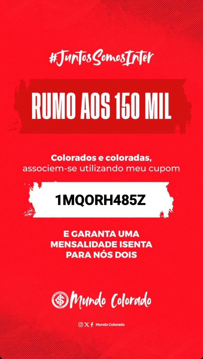 lbruno041's tweet photo. @SCInternacional 1MQORH485Z https://t.co/iheozX1krH