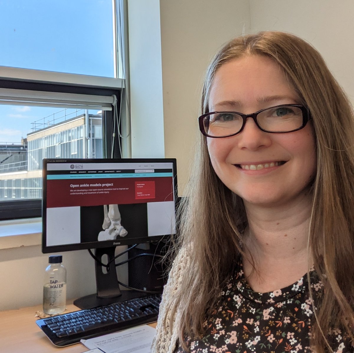@elisepegg, Senior Lecturer in the @bathenganddes Department of Mechanical Engineering, is a recipient of the Early Career Research Fellowship for her project developing an open-source finite element ankle model. 
Read more: bit.ly/3TU9rnk

#Investinginourfuturemovement