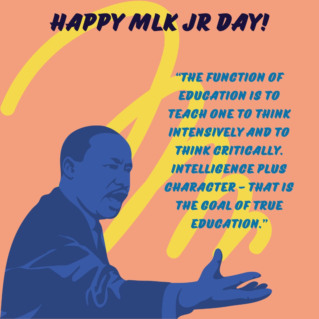 CollegeBound Saint Paul wishes everyone a happy Martin Luther King Jr Day! Let us honor his legacy by continuing to fight for justice and equality for all.
