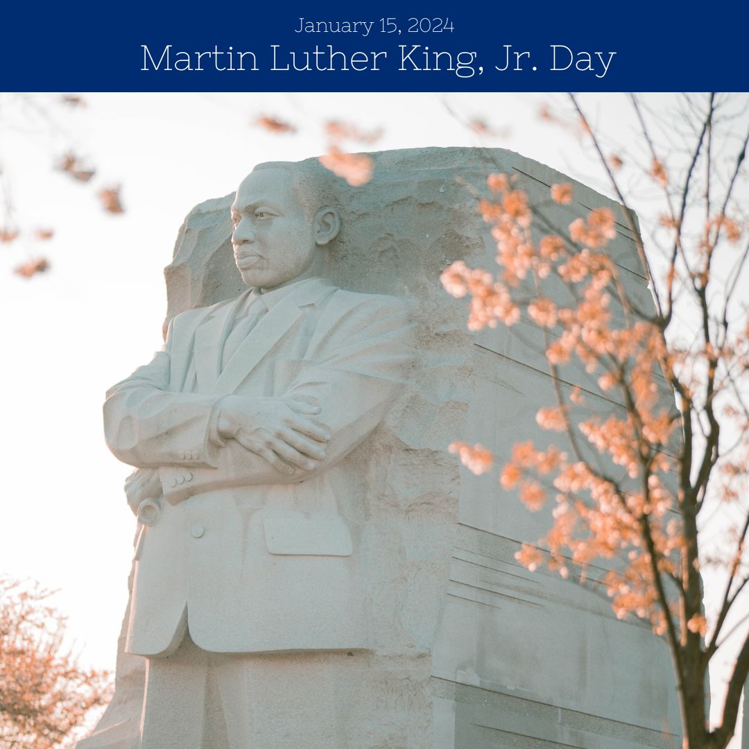 Today we honor the legacy of Dr. Martin Luther King Jr. We recommit to fostering a world where compassion and understanding prevail. #MLKDay