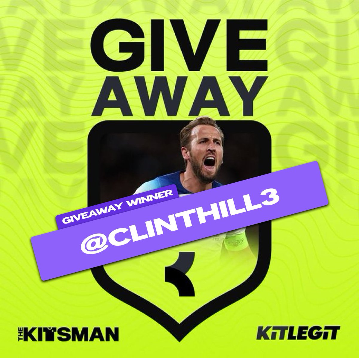 🌟 WINNER ANNOUNCEMENT 🌟

Congratulations to @ClintHill3! 🎉 You're the lucky winner of our England Shirt giveaway in partnership with @The_Kitsman! 🏴󠁧󠁢󠁥󠁮󠁧󠁿⚽️

Thank you to everyone who participated. Stay tuned for more exciting giveaways from @kitlegitapp! 🙌

#kitlegit #thekitsman