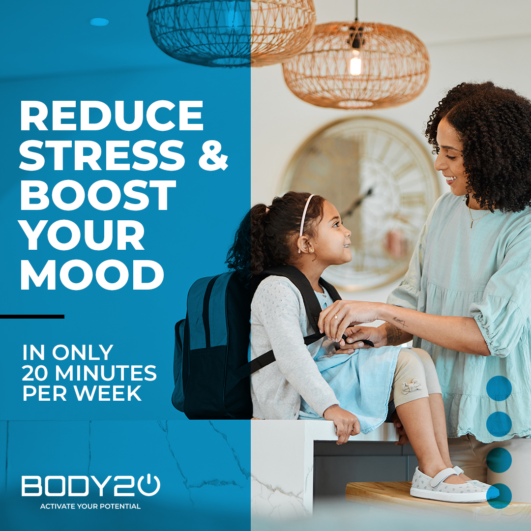 body20studio's tweet photo. Adjusting back to work and school runs after a break can be a mix of excitement and, let's face it, a bit of stress. Taking care of your mental health is critical. 
Book your demo https://t.co/NdR8hEgN3n
#Body20 #ActivateYourPotential #CommitToYourPotential #emsfitnesstraining https://t.co/pLcguCfG50