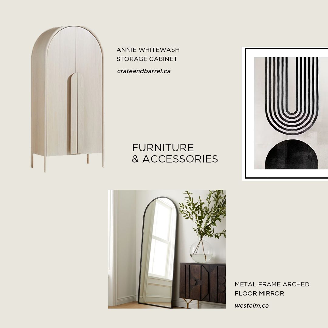 DECOHomesca's tweet photo. It’s official: arches are back! Whether you incorporate them through stylish furniture, intricate doorway details, or eye-catching accent walls, arches are guaranteed to bring a touch of lightness to your interior. Read our #DesignTrendsMagazine on our website for decor inspo! https://t.co/nxYGFsqTmT