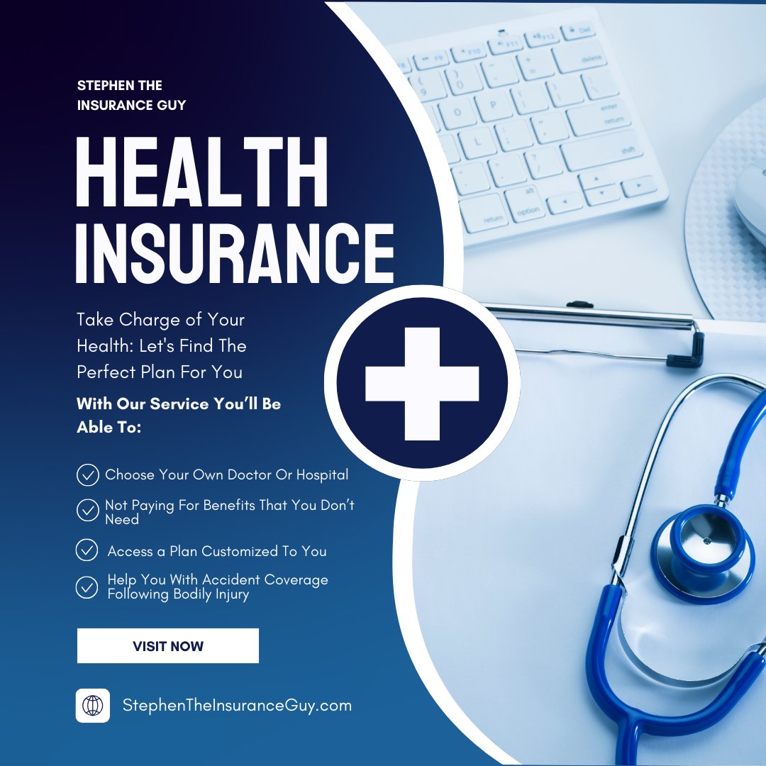 Stephentheinsu1's tweet image. Every individual is unique, and so are their health needs. That's why we offer tailored health insurance plans to fit your lifestyle perfectly. Let's find the right plan for you! 🧩💚 #PersonalizedCoverage #HealthInsurance