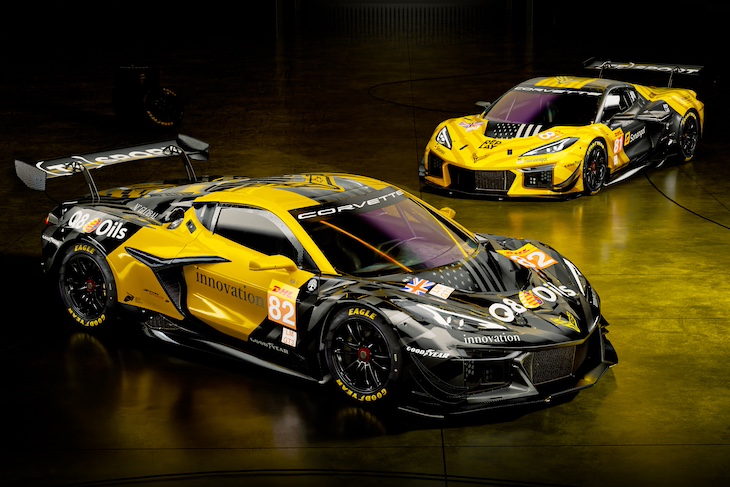 .<a href="/OfficialTFSport/">TF Sport</a> reveal 2024 <a href="/FIAWEC/">FIA World Endurance Championship</a> for their pair of new LM GT3 <a href="/CorvetteRacing/">Corvette Racing</a> 

dailysportscar.com/2024/01/15/tf-…