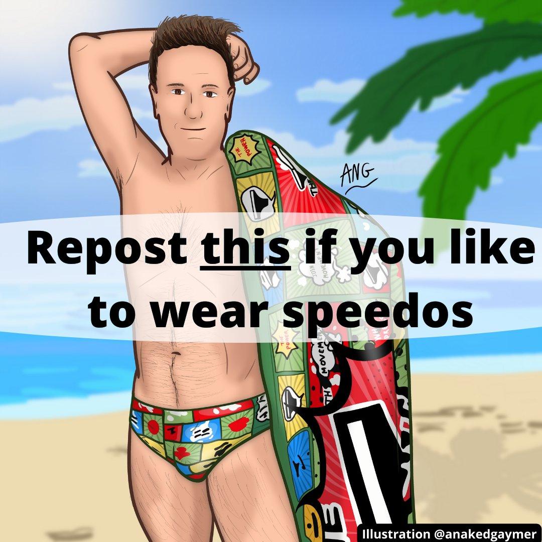 anakedgaymer's tweet photo. Let's see your speedos😋 https://t.co/NMjoozstj3