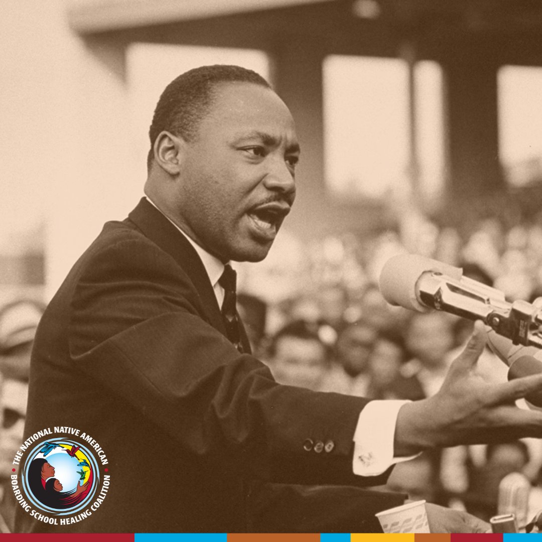 We honor Dr. Martin Luther King Jr. for his leadership and contributions toward racial equity, including a fierce support of Tribal leaders and his unwavering advocacy of Tribal sovereignty. The impact of Dr. King’s legacy continues to be felt across Indian Country to this day.