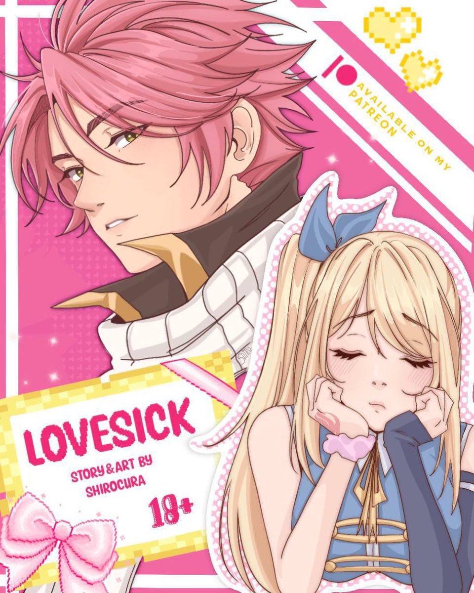 shiro_cura's tweet photo. “Lovesick” is available in my Instagram and Patreon/Boosty!  Follow me for more!

#ナツルーの日 #FAIRYTAIL #Nalu #NatsuDragneel #LucyHeartfilia #nalulovesick #shirocuracomics https://t.co/Yu0UhSipEW