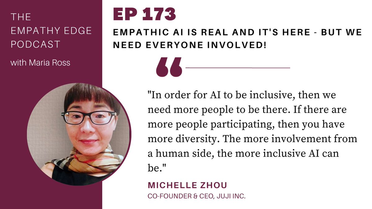 ICYMI: The more we all interact with AI, the more that AI is going to be smarter about understanding individual differences. Gain some hopeful insights on Empathic AI is Real and It’s Here – But We Need Everyone Involved! bit.ly/3SHG1rV #Empathy #EmpathicAl