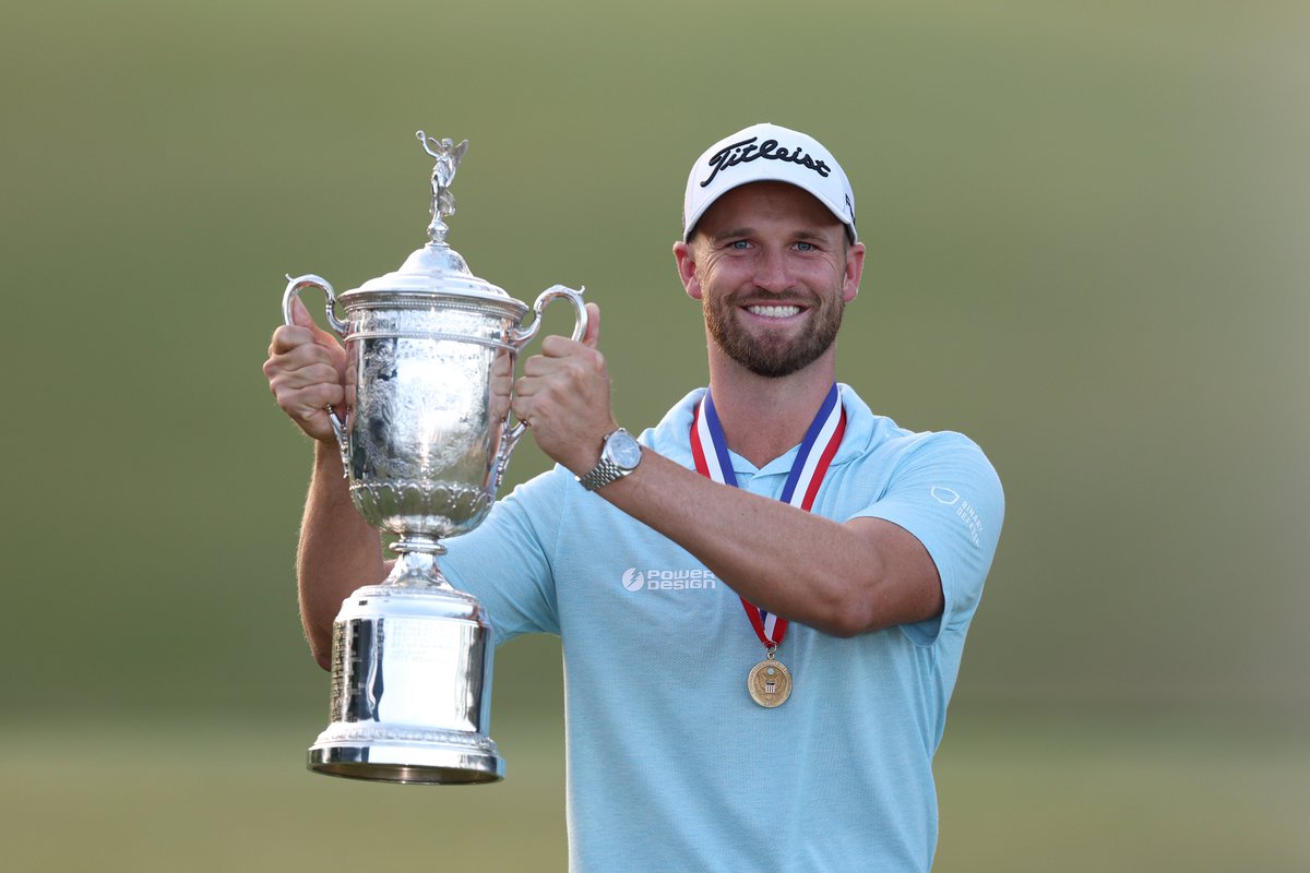 NUCLRGOLF's tweet photo. 🚨⛳️👀 #RUMOR: Nothing is finalized, however U.S Open Champion Wyndham Clark is reportedly close to joining LIV GOLF, per @LIVGolfUpdates & @flushingitgolf. World #10 ranked amateur Caleb Surratt and Asian Tour player Keiran Vincent also rumored to make a move, per @handicap_54, potentially rounding out Jon Rahm’s new team.