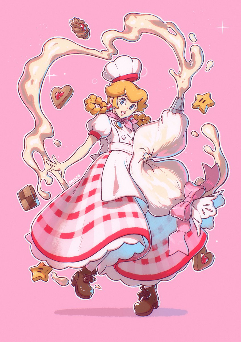 「Patisserie PeachI am so excited about Pr」|SAIWO✨COMMISSIONS open!のイラスト