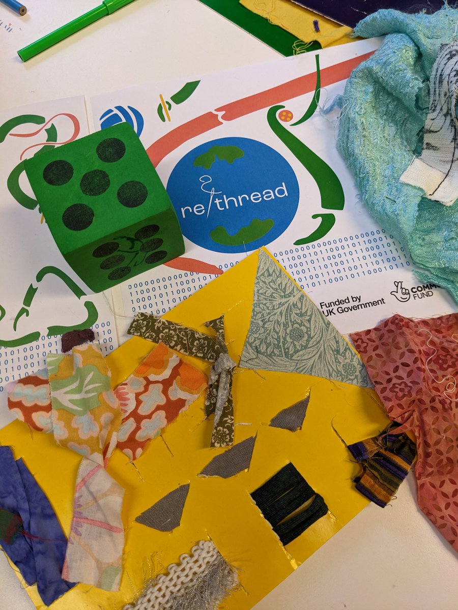 _ArtReach's tweet photo. After a fabulous launch on Saturday, the #Rethread trail of giant sequins is now available for you to explore across Leicester's city centre!
Take a look at the trail in your own time and get inspirations from the sequins created by local young people:
https://t.co/Buazmcv4TB https://t.co/9FJYuIJ0wz