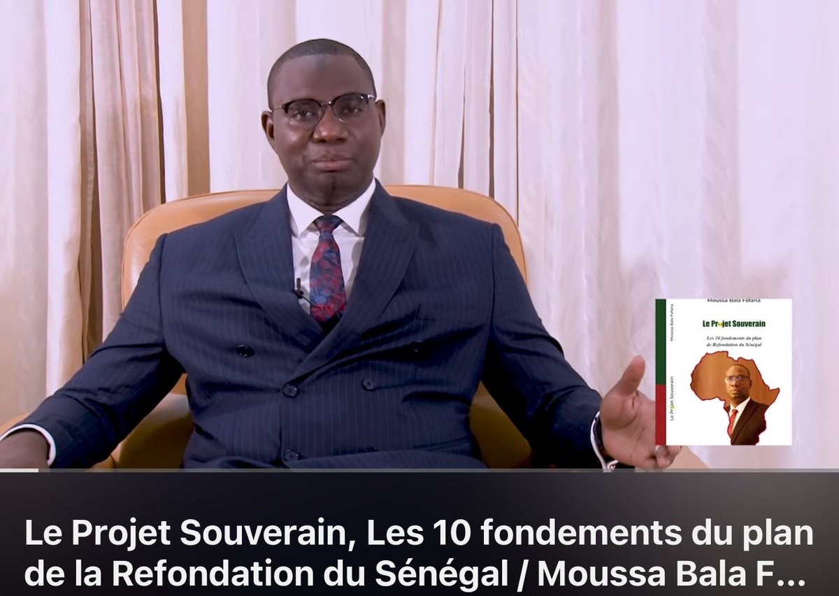 Thiersow's tweet image. 📖 Le Projet souverain: 
Les 10 fondements du plan de Refondation du Sénégal 🇸🇳 
Auteur: Balla Moussa Daffe 
Pour la Commande: Contacter +221 77 800 98 56 
Prix 10.000 F CFA.
#XamXam #doupekhe