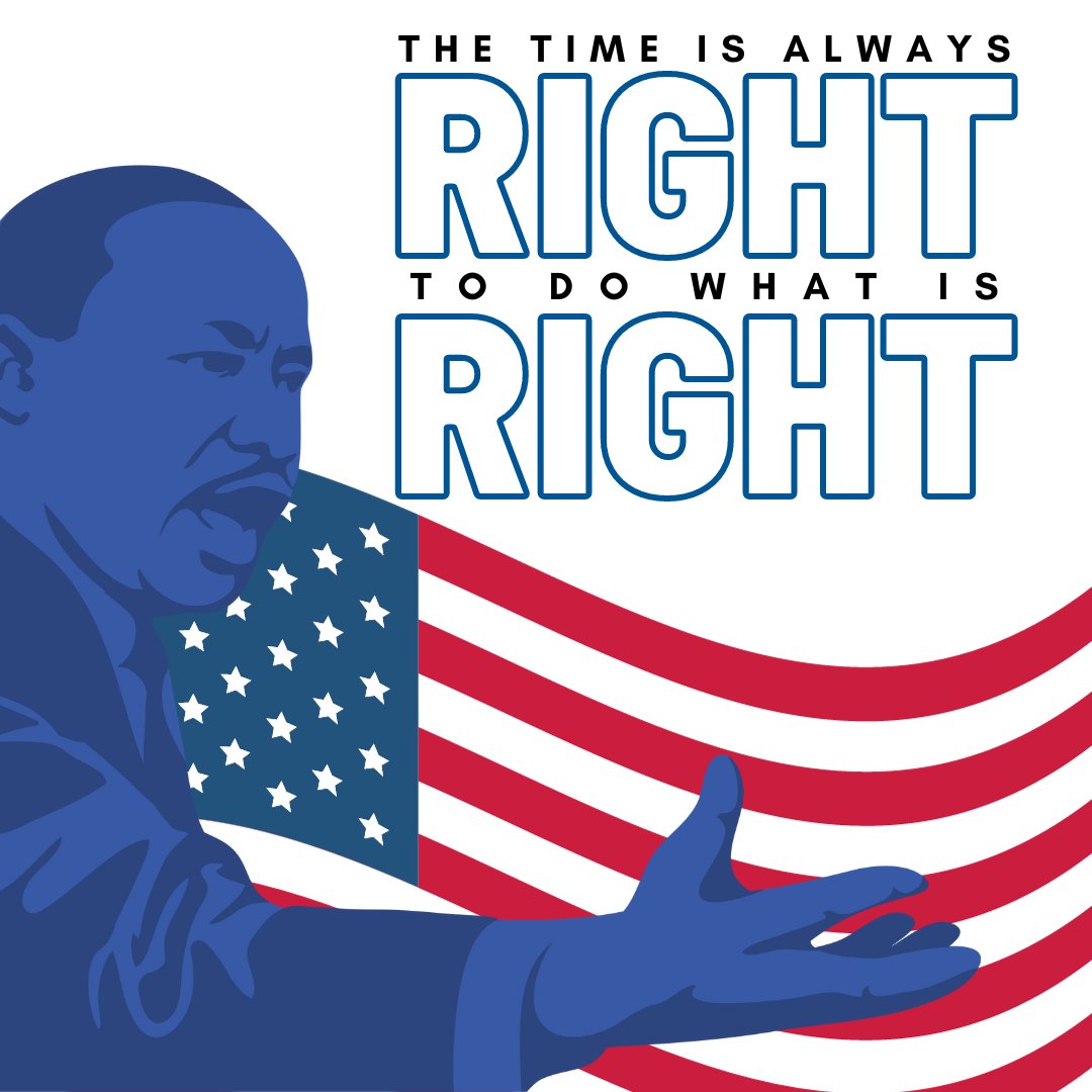TSCDrillPipe's tweet photo. As we remember Martin Luther King, Jr. &amp; celebrate his impact, we can't help but recall his powerful speeches. He urged all of us to love, live in unity, offer true forgiveness, &amp; issued the challenge to be the best version of yourself. CHALLENGE ACCEPTED!
#MartinLutherKingJrDay https://t.co/OhjEdp9aiU