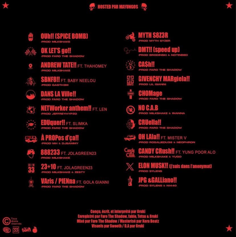 8ruki feat mister v sur une prod de rosali &amp; neophron 

C’est quoi ce bordel ??