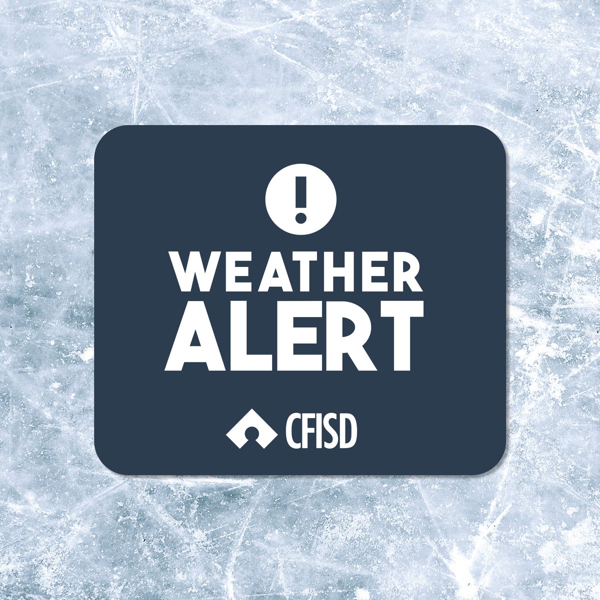 Due to precipitation in the area, all activities and practices are canceled for today, Monday, Jan. 15.