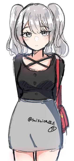 通販みてたら鹿島に着てほしい洋服みつけた落書き 