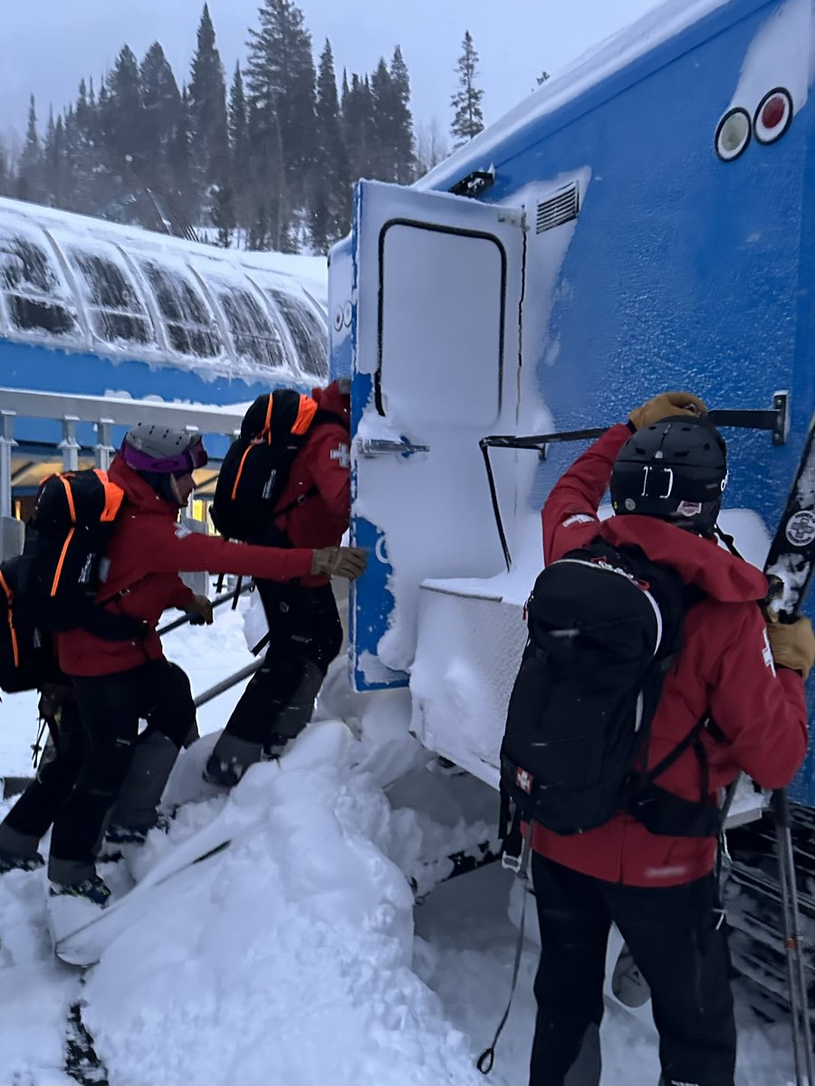 Resort Status Update:

After 3 days of triple-digit winds, we were hoping for a calmer day today. Unfortunately, that has not happened so far, with gusts reaching 110 mph already this morning. We have transported Ski Patrol to Hidden Peak using our coach cat.