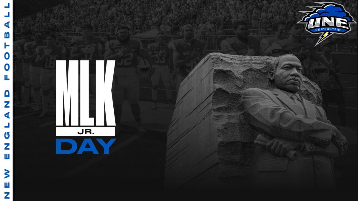 MLK Day - In remembrance of one of the most prominent leaders of the Civil Rights Movement. 

"Everybody can be great... because anybody can serve." 🌩️🏈 #STG