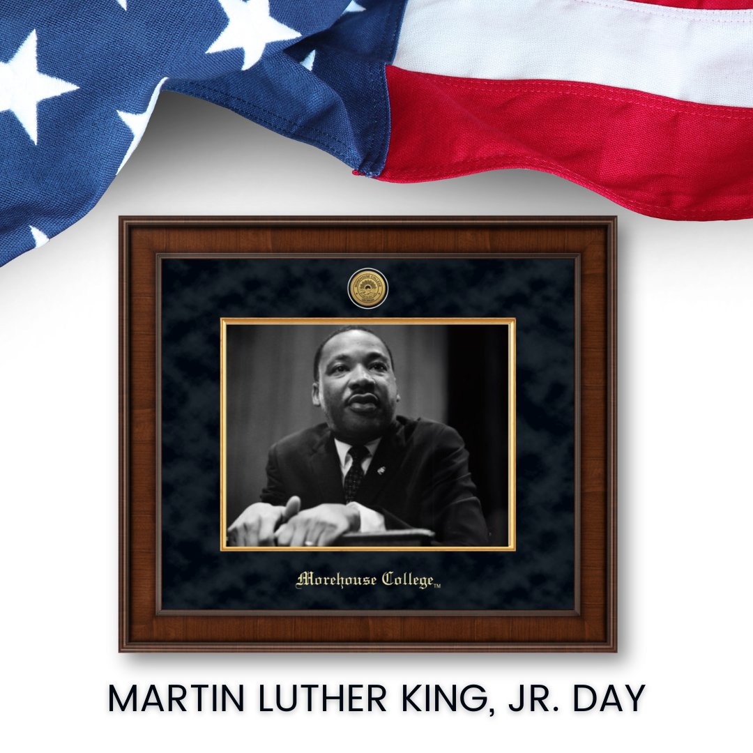 “The function of education is to teach one to think intensively and to think critically. Intelligence plus character–that is the goal of true education.”—Dr. Martin Luther King, Jr., @morehouse1867 alumnus #MLKDay #MLK #MLKJR #Morehouse #MorehouseCollege #diplomaframes